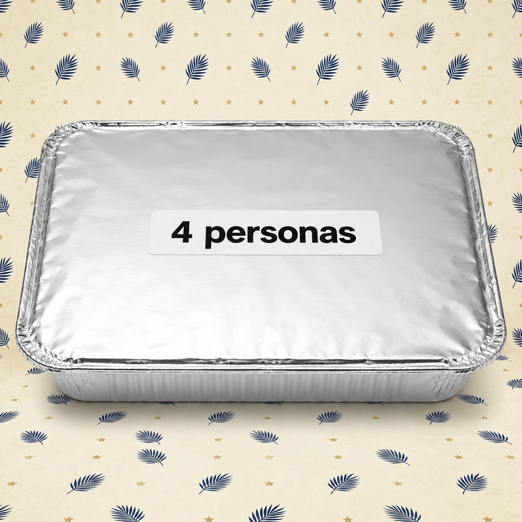 Bandeja para 4 Personas